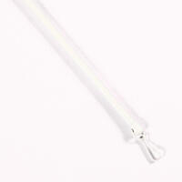 Wit gelakte metalen trekstang met een lengte van 75 cm