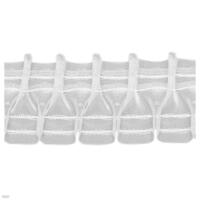 Gebruik Bandex Tosca band om de smockplooi in uw gordijnen te creëren.