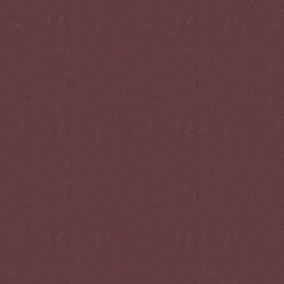 Verduisterend overgordijn met licht glanzend patroon van bladeren