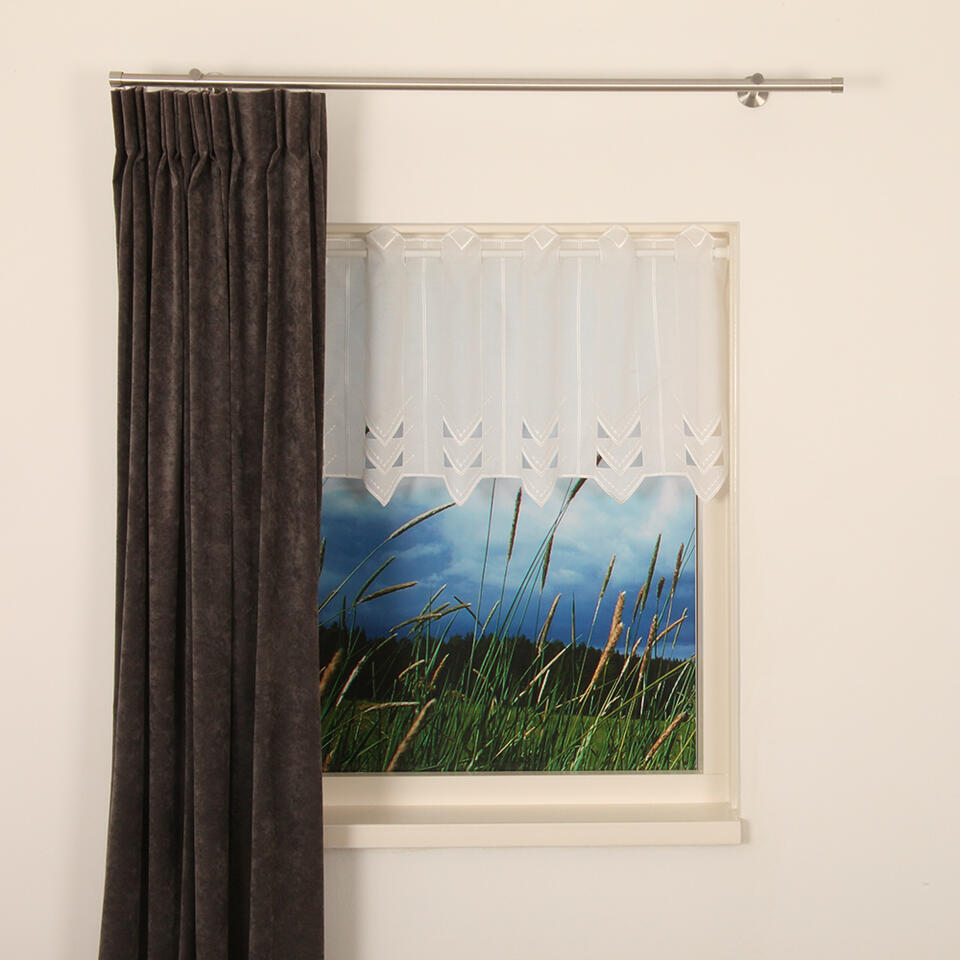 Dichter geweven val in naturel