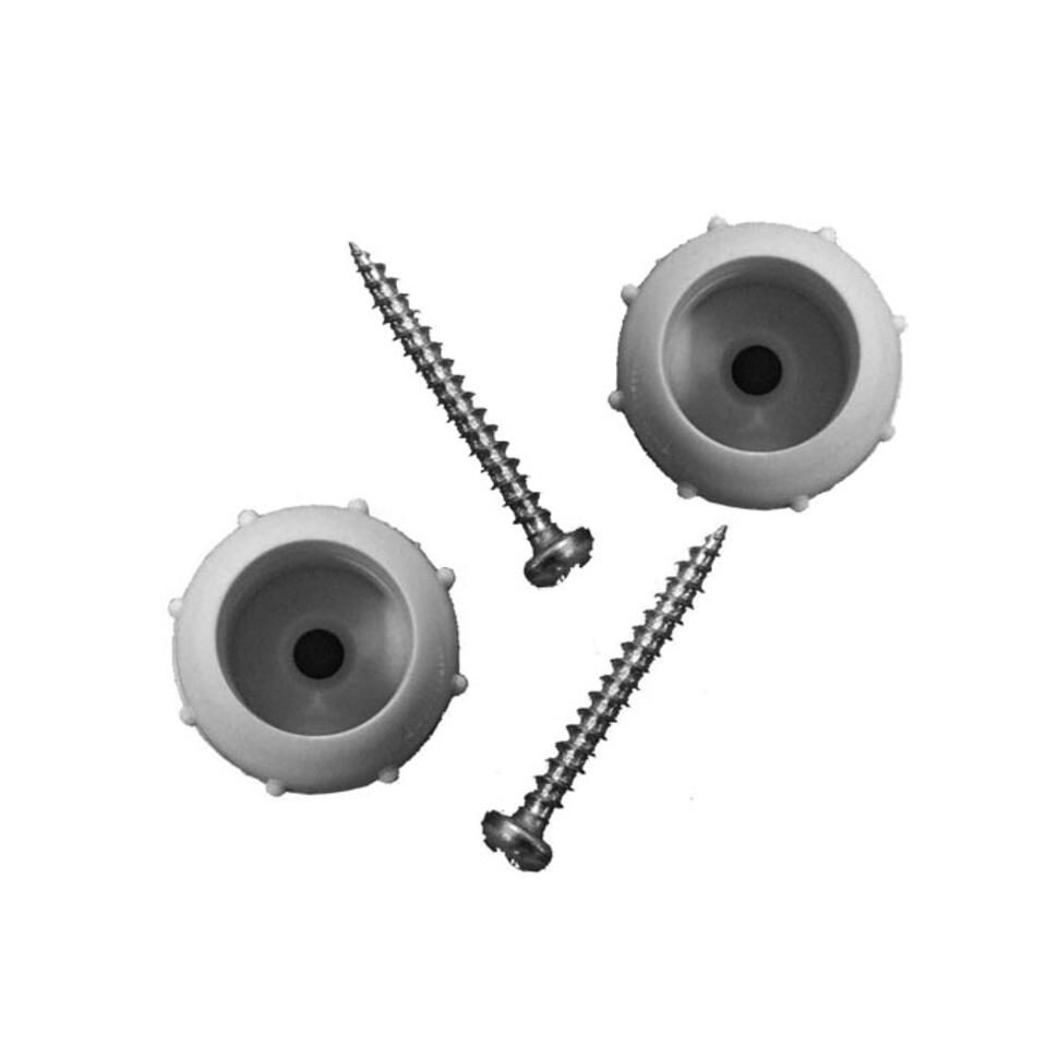 steun voor witte gordijnroede, geschikt voor plaatsen in het kozijn.