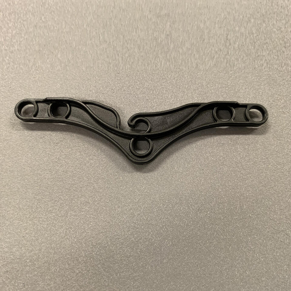 Haak die als eerste/laatste runner dient in een wavegordijn