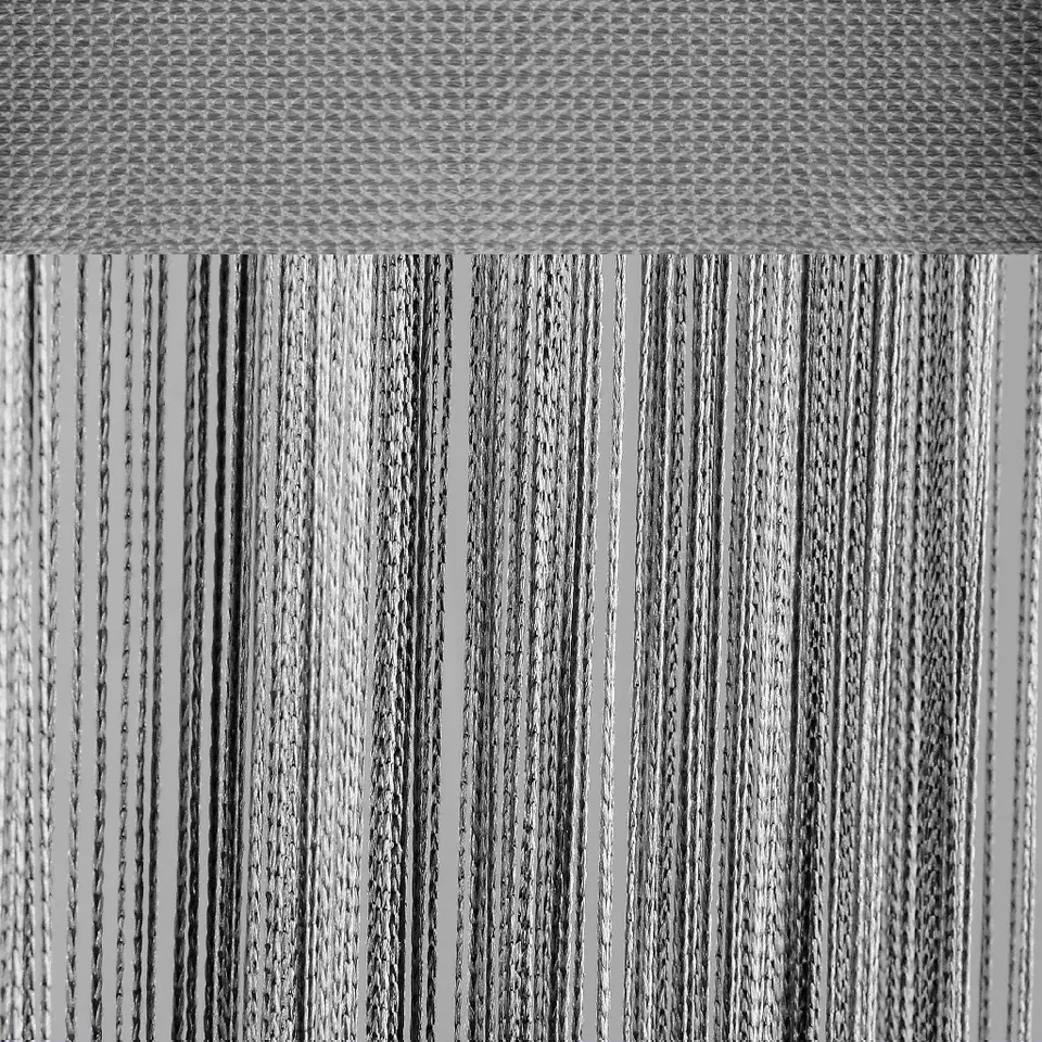 Beigekleurig koordgordijn met een afmeting van 140x250 cm